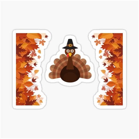 "Thanksgiving dinner Turkey" Sticker for Sale by Mikrokrosmos | Redbubble