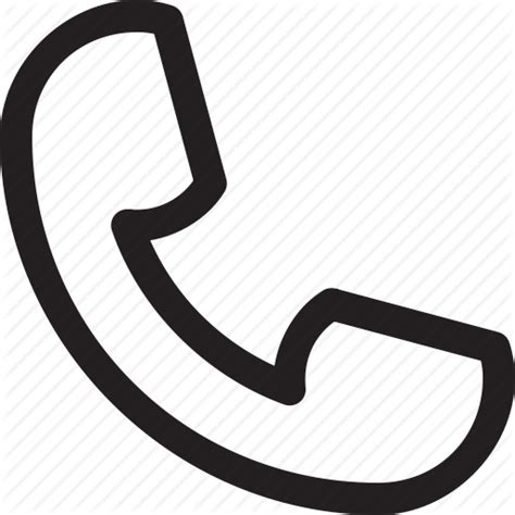 White Telephone Icon Png #227447 - Free Icons Library