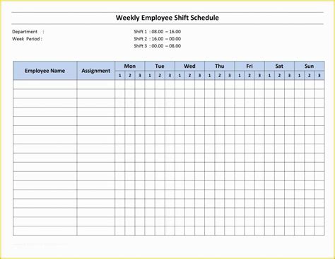 12 Hour Work Schedule Template Free Of Employee Scheduling Example 24 7 ...