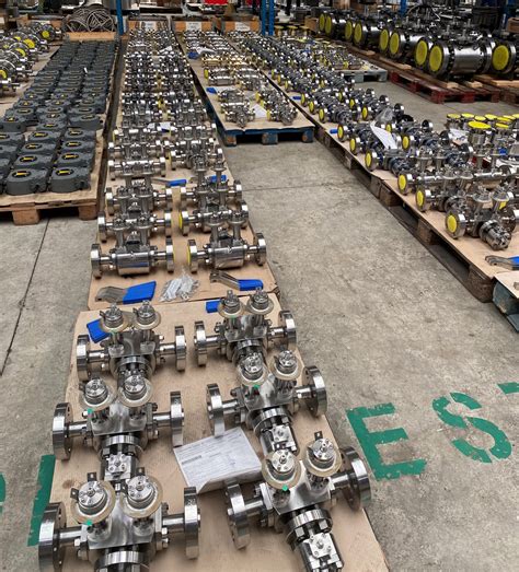 Ball and DBB valves ready to be delivered – FG Valvole