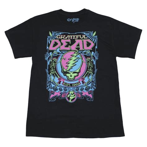 Grateful Dead SYF Blacklight T-Shirt - Small in 2021 | Grateful dead, T ...