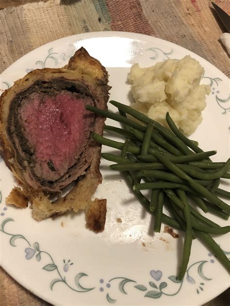 From the Hell’s Kitchen cookbook. We made beef Wellington for the first ...