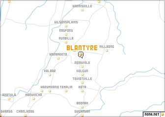 Blantyre (Australia) map - nona.net