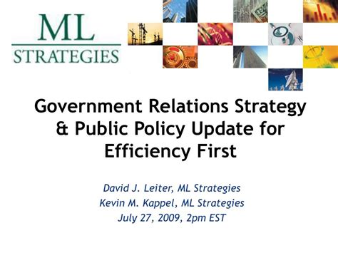 PPT - Government Relations Strategy & Public Policy Update for Efficiency First PowerPoint ...