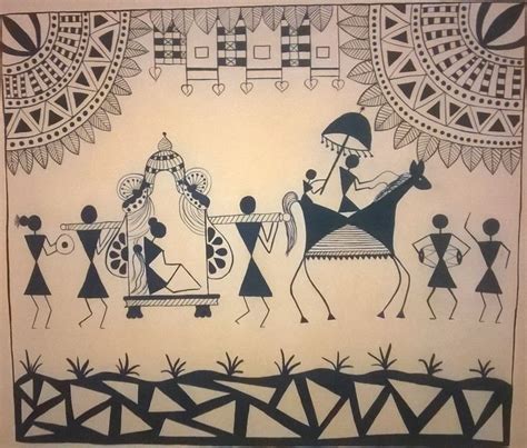 Image result for WARLI PAINTINGS. | Worli painting, Indian folk art ...