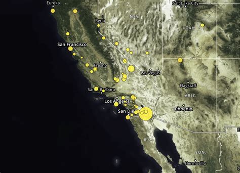 Southern California jolted by 13 earthquakes in 25 minutes