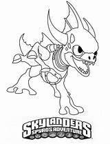 Tree Rex Skylanders Coloring Pages sketch template