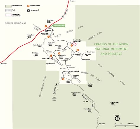 Loop Road - Craters Of The Moon National Monument & Preserve (U.S ...