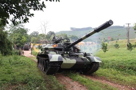 Russian forces destock old T-54 tanks produced in the 1950s