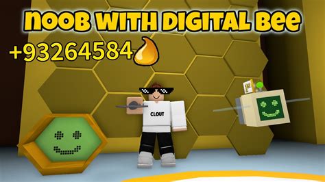 Noob With Digital Bee! Gets 25 Bees in 1 Hour! - Bee Swarm Simulator ...