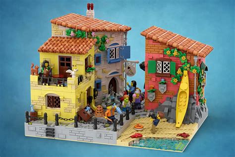 The Italian Riviera | Lego modular, Lego house, Cool lego creations