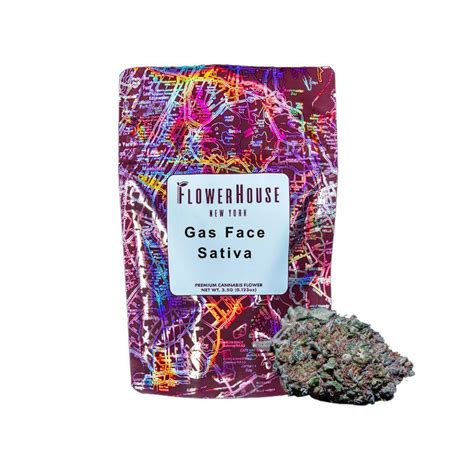 Flower House Gas Face Flower 3.5g - Sacred Bloom | Cannabis Dispensary ...