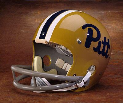 PITT PANTHERS 1973-80 Authentic GAMEDAY Football Helmet | eBay