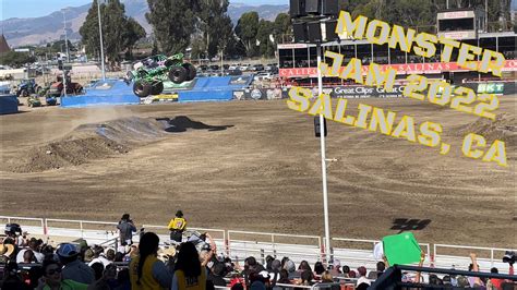 Monster Jam 2022 | Salinas Sports Complex in CA - YouTube