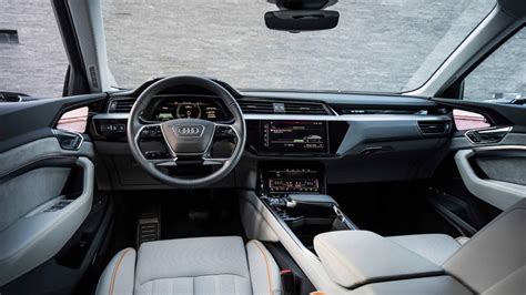 Audi fully reveals e-tron electric SUV's interior