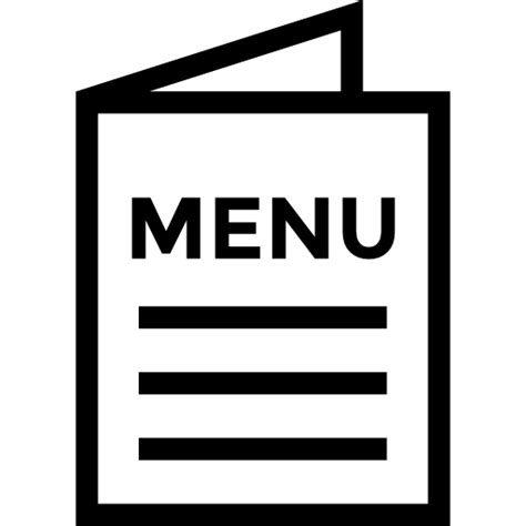 Menu - Free food icons