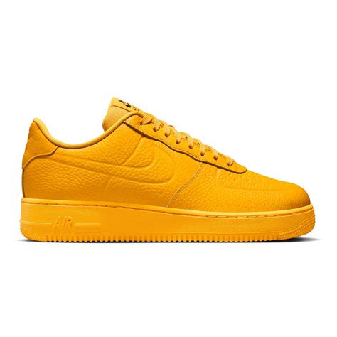 nike men air force 1 '07 premium university gold university gold