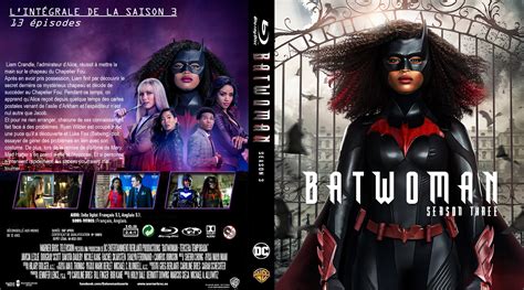 Jaquette DVD de Batwoman Saison 3 Blu-ray custom - Cinéma Passion