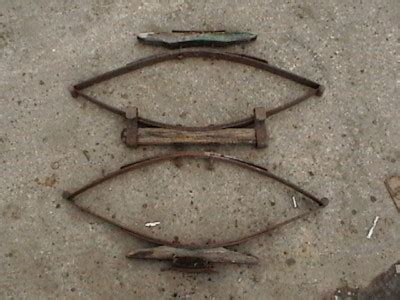 BUGGY BUCKBOARD WAGON SEAT SPRINGS VINTAGE PAIR | #151693861