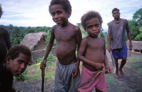 Children John Frum Main Village Tanna Editorial Stock Photo - Stock ...