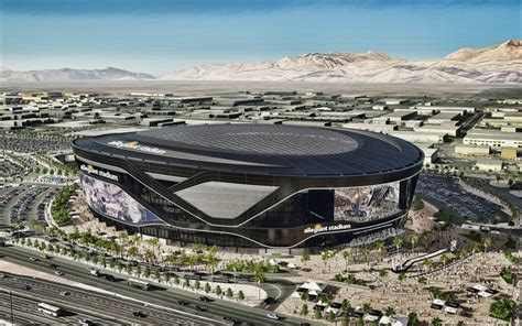 Download wallpapers Allegiant Stadium, NFL, Las Vegas Raiders Stadium ...