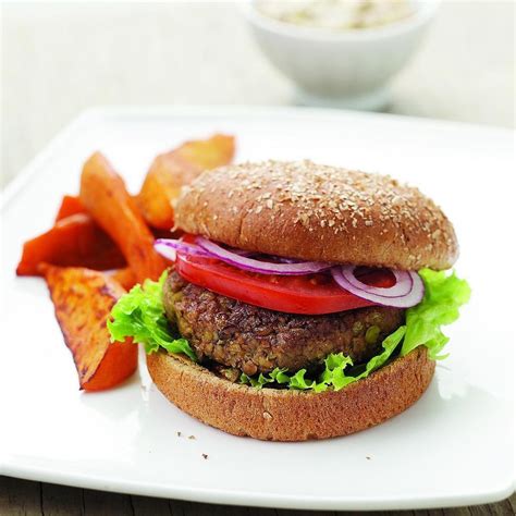 Lentil Burgers Recipe - EatingWell