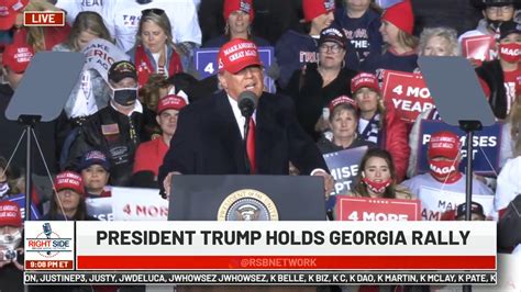 LIVE: President Trump Holds Make America Great Again Rally in Rome, GA - Breaking911