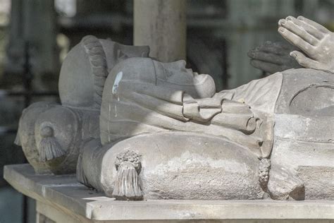 PARIS, FRANCE - MAY 2, 2016 Abelard and Heloise tomb in Paris in the ...