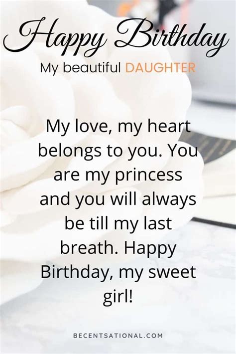 Happy birthday daughter! 80+ birthday quotes and birthday wishes. | Birthday wishes for daughter ...