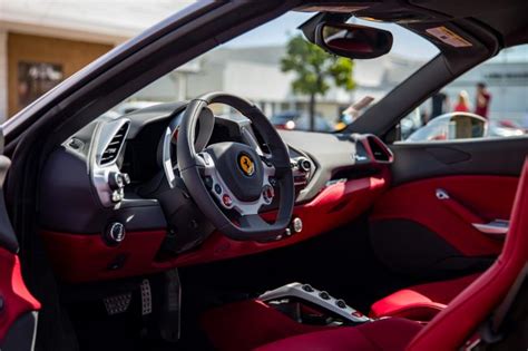 Ferrari 488 GTB 70th Interior | Goldstein Digital - Photographer in the Antelope Valley