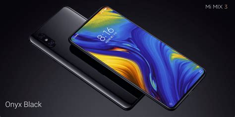 Xiaomi Mi MIX 3 Is Official - Comes With 10GB RAM, 5G Connectivity ...