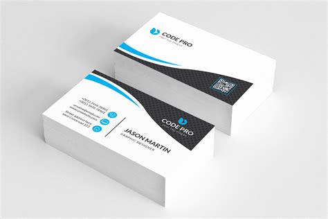 PSD Name Card Template - Graphic Yard | Graphic Templates Store