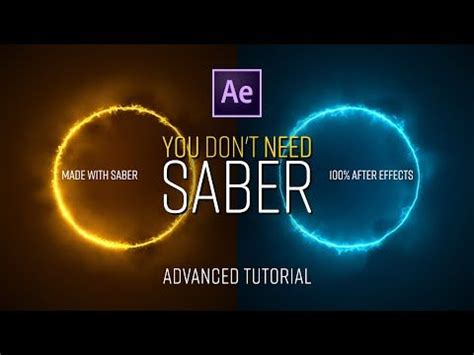 Saber Effect After Effects - Videohive , After Effects,Pro Video Motion