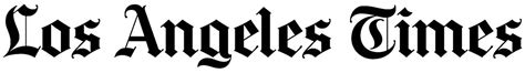 Download Los Angeles Times Logo - Full Size PNG Image - PNGkit