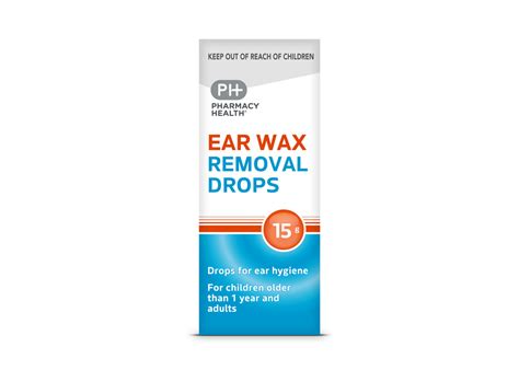 EAR WAX REMOVAL DROPS – Pharmacy Health