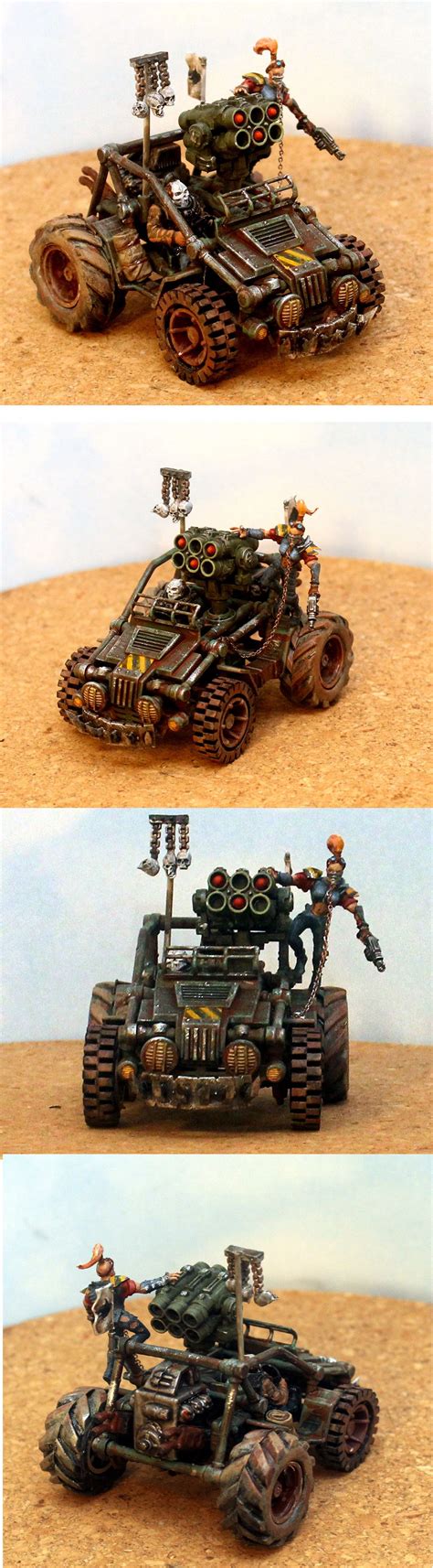 Necromunda Ash Waste Rocket Chariot | Miniature