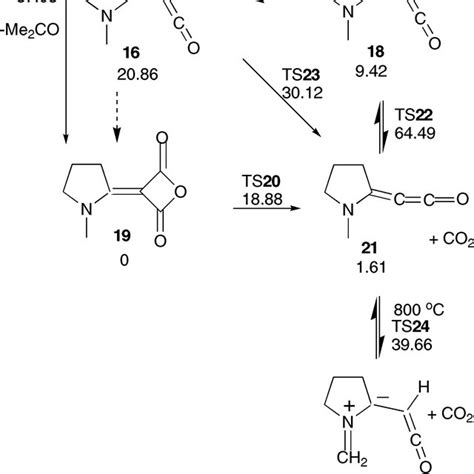 Scheme 2 Reactions of the pyrrolidine derivatives. Compound numbers in ...