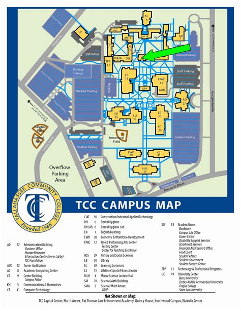 Tcc South Campus Map - United States Map