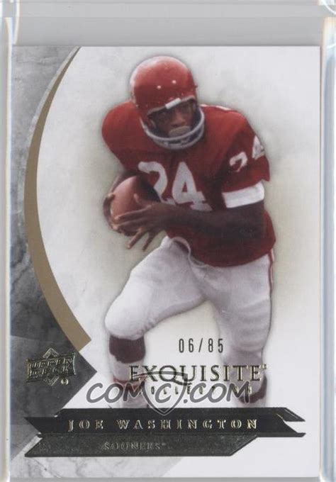 2012 Exquisite Collection - [Base] #50 - Joe Washington /85 - COMC Card ...