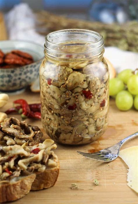 Italian Pickled Eggplant - Mangia Bedda