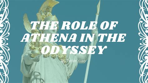 The Role of Athena in the Odyssey