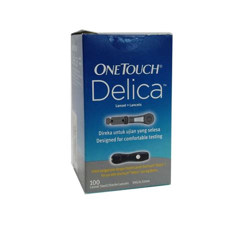 One Touch Delica Sterile Lancet 30g 100strips - Alpro Pharmacy