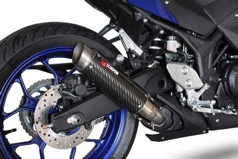 Yamaha YZF R3 / R25 Exhausts | YZF R3 / R25 Performance Exhausts | Scorpion Exhausts