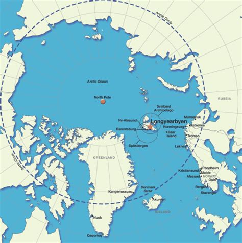 Longyearbyen map - The Nordic Trailblazer