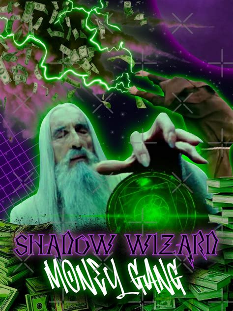 "SHADOW WIZARD MONEY GANG 2" Sticker for Sale by Srollins001 | Redbubble