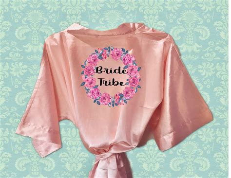 Bridesmaids Robe with name, Personalized Bridesmaids Robes, Bridal Robes, Fl… | Bridesmaids ...