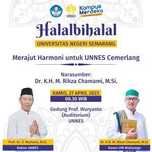 Invitation for Halal Bihalal UNNES 2023/1444H – Faculty of Mathematics ...