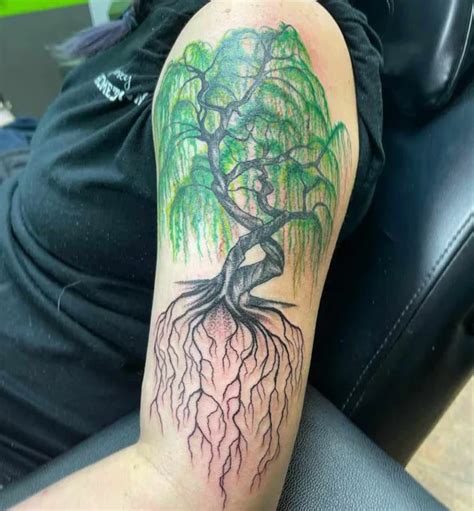 52 Meaningful Ideas Of Willow Tree Tattoos To Try Out This Year! - All ...