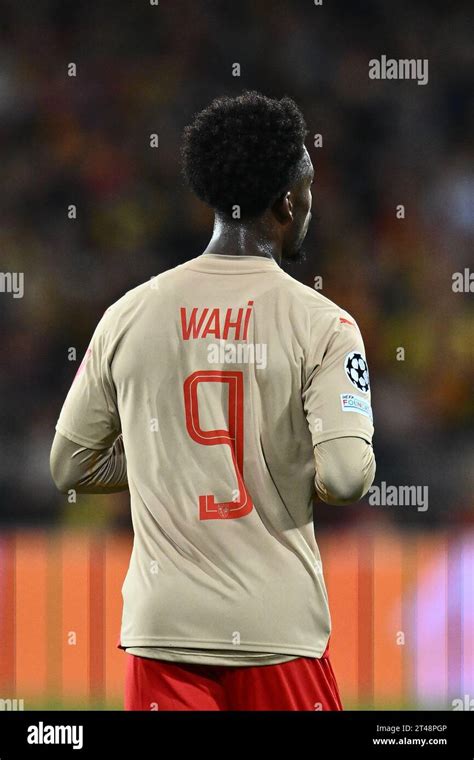 Elye Wahi of Racing Club Lens in UEFA Champions League match vs PSV Stock Photo - Alamy