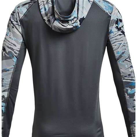 Under Armour Iso-Chill Shorebreak Camo Hooded Shirt - Men's | Backcountry.com